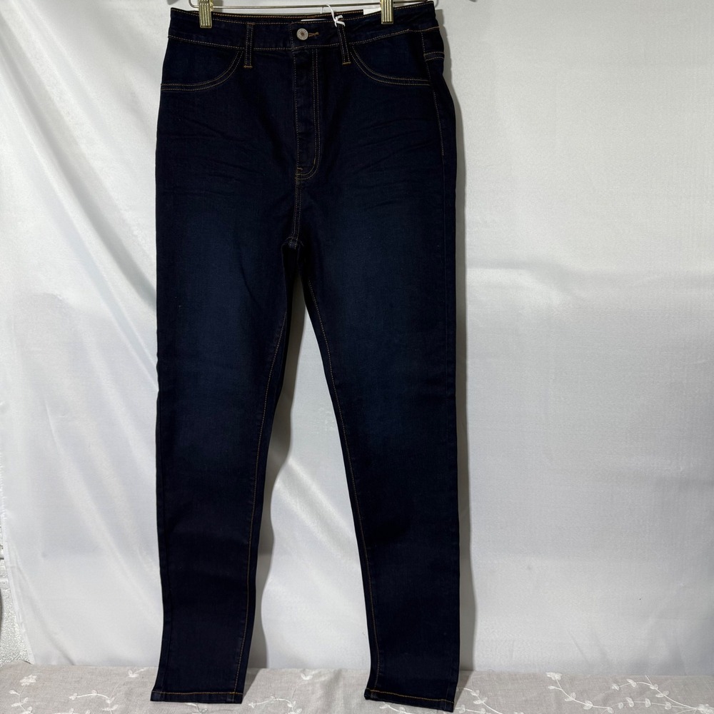 KanCan High Rise Skinny‎ Jeans Dark Wash Denim Slim Fit Size 13/30 NWT